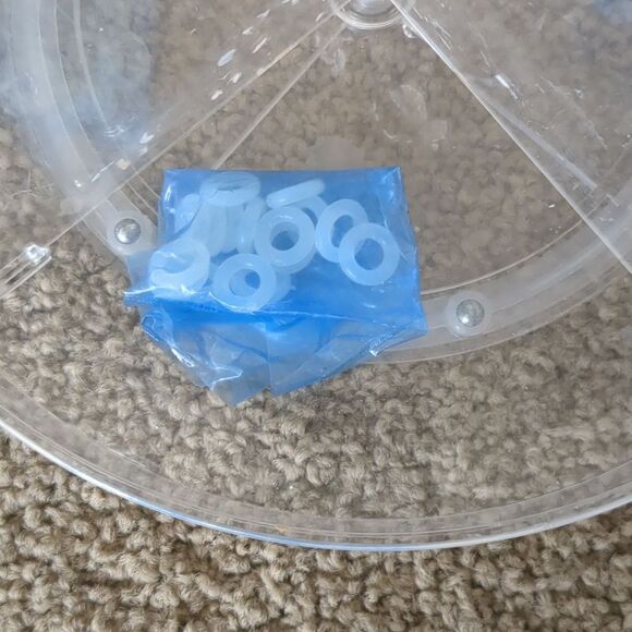 Rotating 360 degree clear adjustable Cosmetic Organizer - Picture 6 of 6